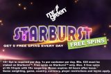 Mr Green Starburst Free Spins Bonus