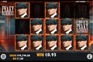 Peaky Blinders Slot Win