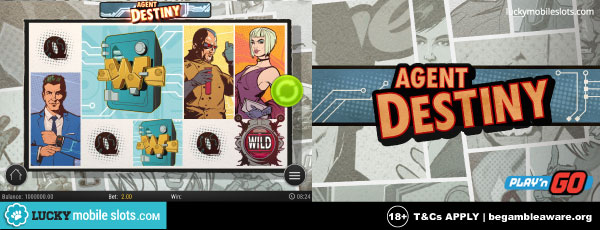 Play'n GO Agent Destiny Slot Game