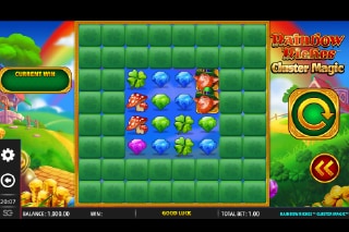 Rainbow Riches Cluster Magic Mobile Slot Game