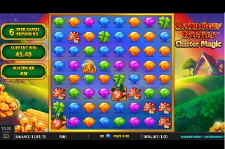 Rainbow Riches Cluster Magic Slot Free Spins