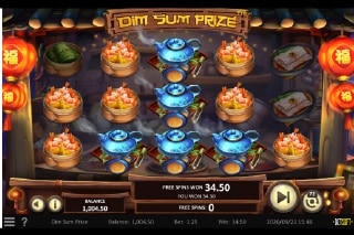 Dim Sum Prize Slot Free Spins Bonus