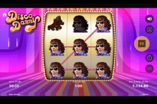 NetEnt Disco Danny Slot Win