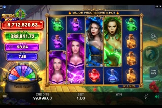 Sisters of Oz WowPot Mobile Slot Game