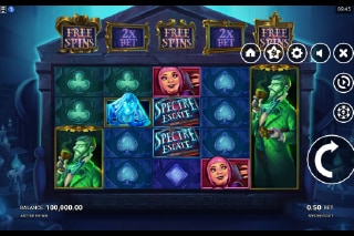Spectre Estate Mobile Slot Game
