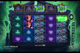 Spectre Estate Slot Free Spins