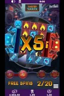 Twisted Turbine Slot Free Spins Bonus