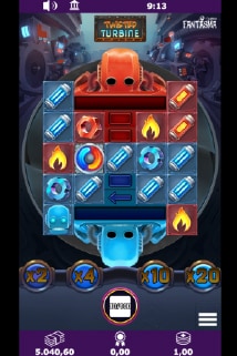 Twisted Turbine Slot Symbols