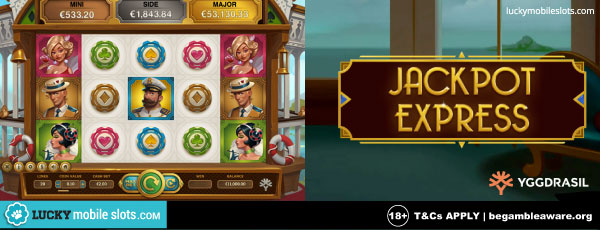 Yggdrasil Jackpot Express Slot Game