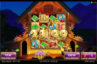 Chocolates Slot Bonus Win