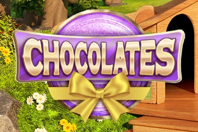 Chocolates Mobile Slot Logo
