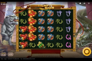 Clash of the Beasts Mobile Slot Game