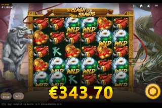 Clash of the Beasts Slot Wild Win