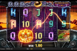 Helloween Mobile Slot Wild Win Free Spins