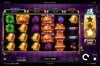 Joker Lanterns Slot Free Spins Bonus
