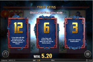 Madame Ink Free Spins Mode
