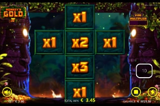 Monkeys Gold Slot Multipliers