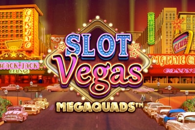 Slot Vegas Megaquads Mobile Slot Logo