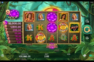 Tarzan Jewels of Opar Mobile Slot Game