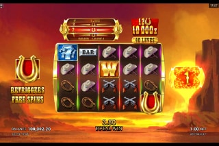 Western Gold Slot Free Spins Bonus