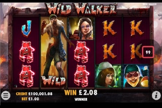 Wild Walker Mobile Slot Game