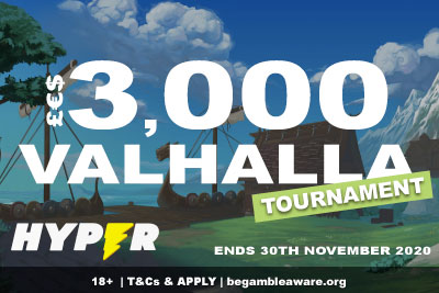Enter The £€$3K Hyper Casino Slot Tournament
