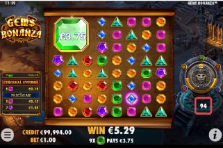 Gems Bonanza Slot Win