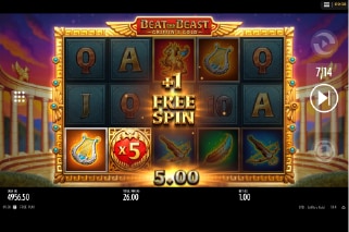 Griffins Gold Slot Extra Free Spins Bonus