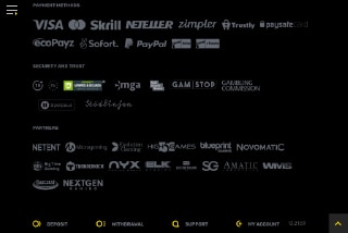 Hyper Casino Payments & Providers