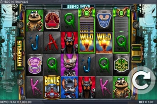 Nitropolis Mobile Slot Game