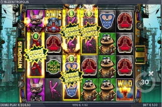 Nitropolis Slot Second Chance Feature
