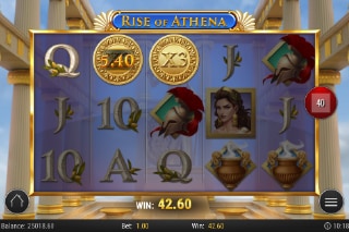 Rise of Athena Mobile Slot Game