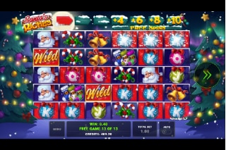 Santas Riches Slot Free Spins With Wilds
