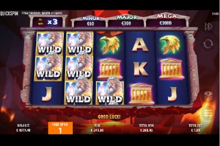 Titan Thunder Wrath of Hades Slot Wilds