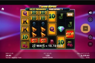 Twin Spin Megaways Slot Free Spins