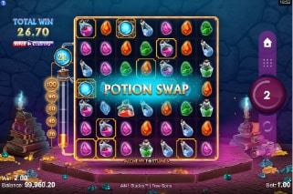Alchemy Fortunes Potion Swap Feature
