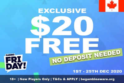 new canadian casino no deposit bonus