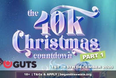 Enter the €$40,000 GUTS Casino Christmas Countdown