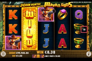 John Hunter and the Mayan Gods Slot With Expanding Wilds