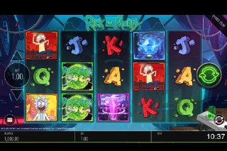 Rick & Morty Wubba Lubba Dub Dub Mobile Slot Game