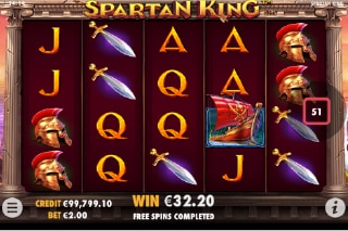 Spartan King Mobile Slot Game