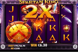 Spartan King Slot With Multipliers