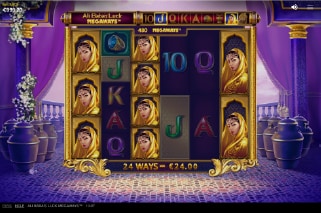 Ali Babas Luck Megaways Scatters
