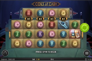 Coils of Cash Mobile Slot Game