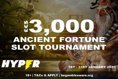 Enter The 3K Hyper Casino Slot Tournament Jan 2021