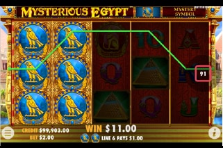 Mysterious Egypt Expanding Symbols