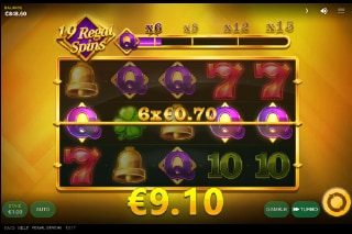 Regal Streak Free Spins Bonus
