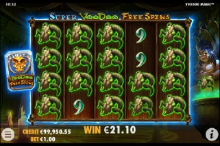 Voodoo Magic Free Spins Bonus