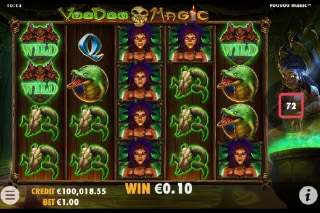 Voodoo Magic Slot Bonus With Wilds