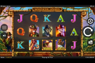 Whisker Jones Mobile Slot Game
